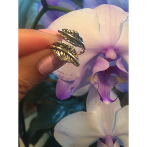 Feather Ring | Leaf Ring | Sterling Silver