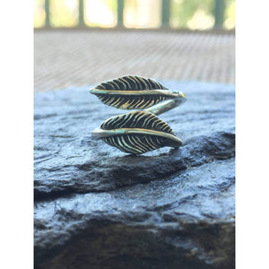 Feather Ring | Leaf Ring | Sterling Silver