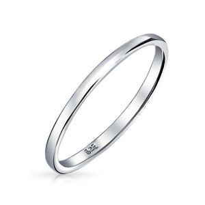 Sterling Silver Band Stacking Ring