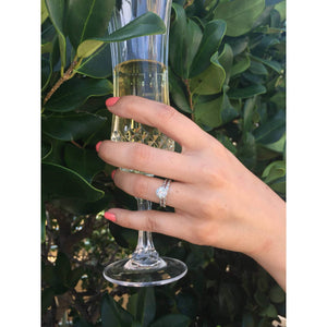 Art Deco Engagement Ring | CZ Wedding Sets