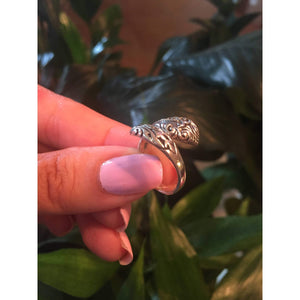 Sterling Silver Victorian Spoon Ring