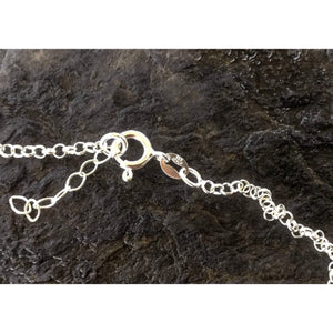 Sterling Silver Angel Wing Anklet